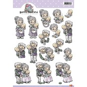 CD10224 Yvonne Creations - Opa en Oma met baby